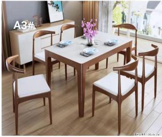 T08高级长方桌，胡桃色  1.35米带炉一桌四椅650元，现货11套。 - 荆门28生活网 jingmen.28life.com