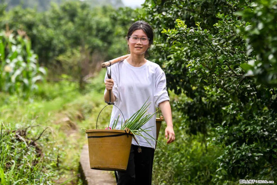 全网追的“扁担女孩”,找了一份暑假工,时薪12元 - 荆门生活资讯 - 荆门28生活网 jingmen.28life.com